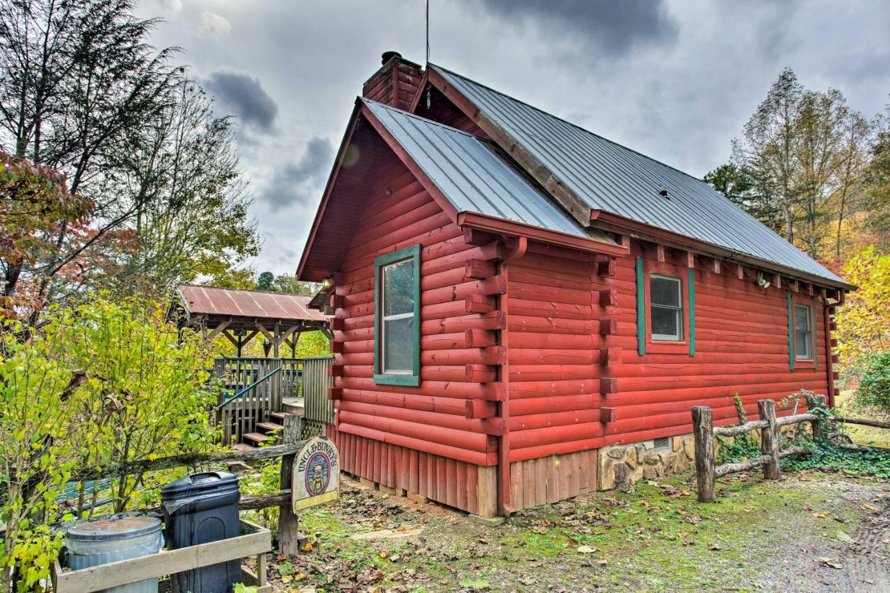 'Uncle Bunky'S' Bryson City Cabin With Hot Tub&Viewsヴィラ エクステリア 写真